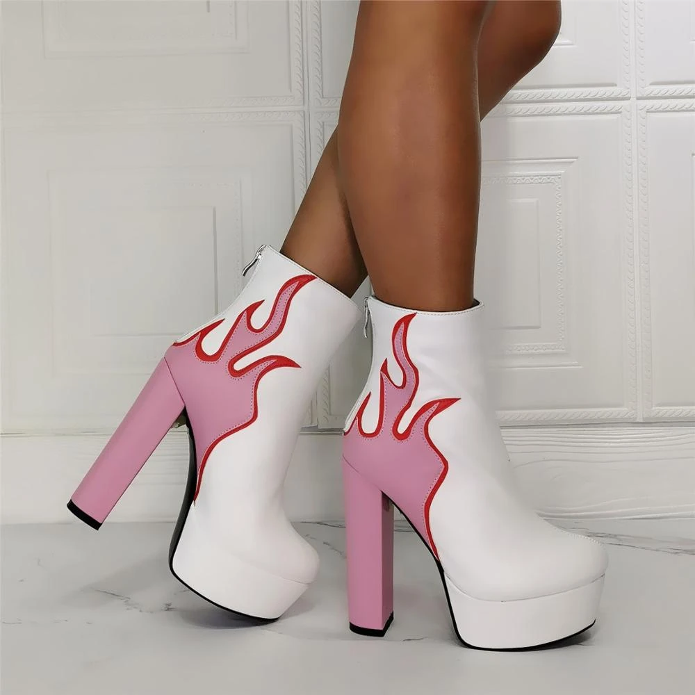 cheap heeled boots