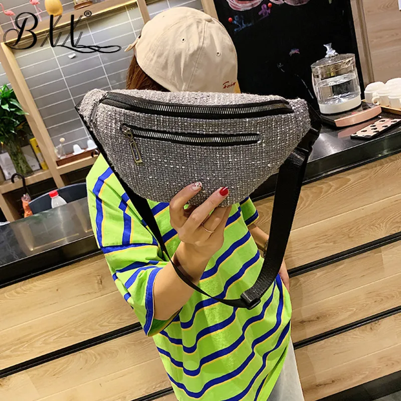 

BXX Sac / 2019 Fashion Autumn Winter Luxury Women's Handbags Designer High Quality Leather Waist Pack Chest Crossbody Bag ZE638
