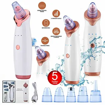 

Electric Blackhead Vacuum Extractor Tool Acne Remover Noir Black Spots Pore Cleaner Skin Care Facial Pore Cleaner Machine 2020