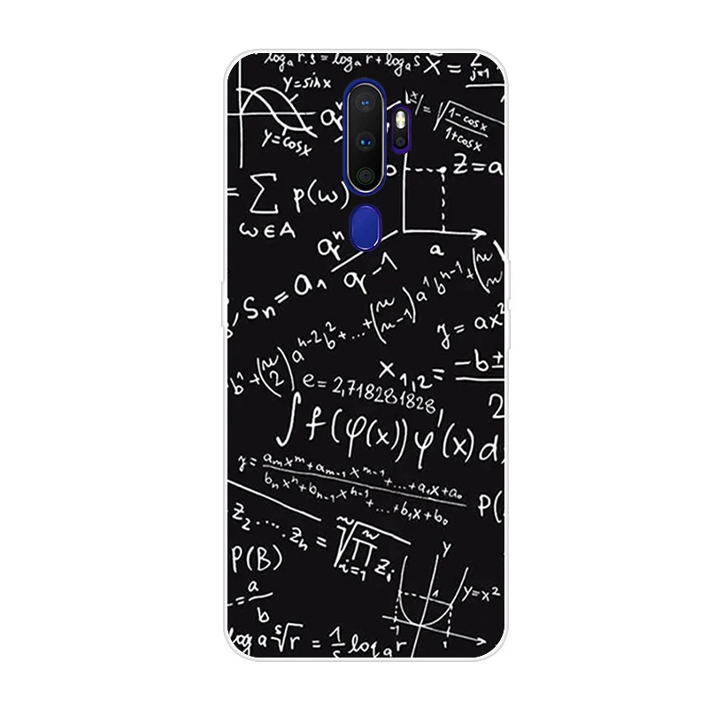 Популярный чехол для Oppo A9 A5 Чехол Мягкий ТПУ классный чехол для телефона s для Oppo A5 A9 A11x чехол на заднюю панель силиконовый чехол - Цвет: Темно-синий