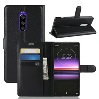 for Sony Xperia 1 J8110 J8170 J9110 Wallet Phone Case for Sony Xperia 1 Flip Leather Cover Case Etui Fundas case 1
