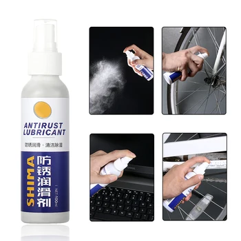 

100ml Rust Remover Window Rust Inhibitor Wheel Hub Screw Derusting Spray for Derusting Metal Parts Car Maintenance