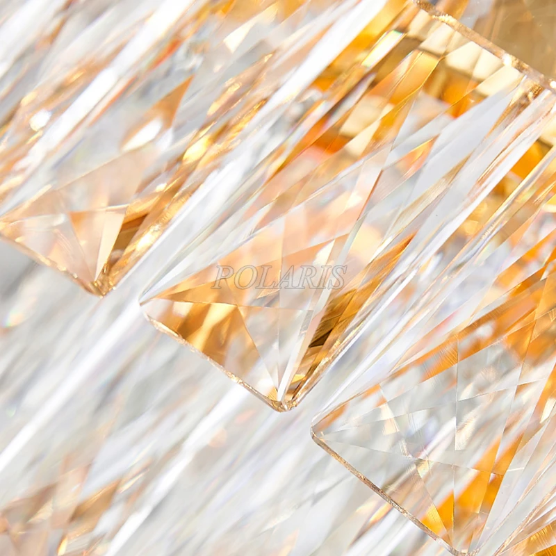 Modern Contemporary Crystal Chandelier Light LED Cristal Chandeliers Hanging Lamp Home Hotel Living Room Lighting Fixture
