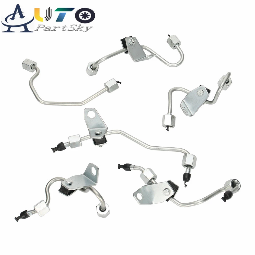 6 Pieces Injector Fuel Line Set For Dodge Ram 2500 L6 359 5 9l For Cummins For Diesel 5086872ab 904 324 904 325 904 326 5289447 Fuel Injector Aliexpress