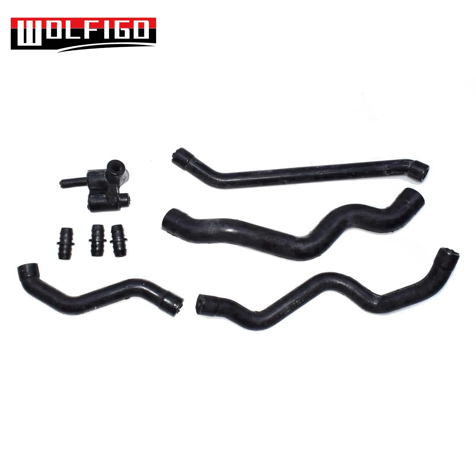 Crankcase Ventalation Air Intake Breather Hose Kit 8pcs For Mercedes 110382,110482,110282,110182 car air intake hose