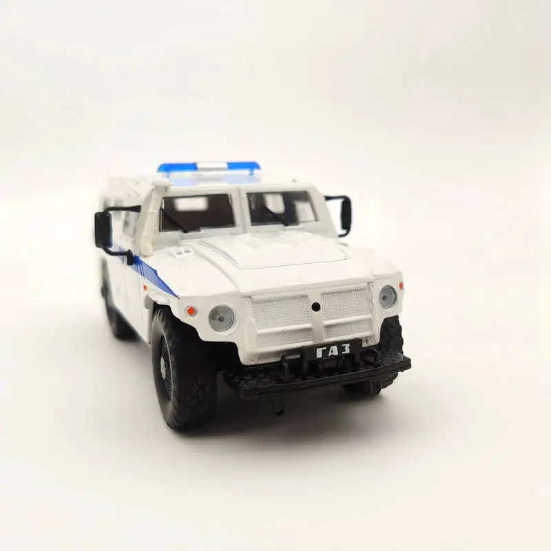 DeAgostini 1:43 ГАЗ-233036 ТИГР МИЛИЦИЯ ОМОН СССР автомобилей Грузовик литьё под давлением модельных автомобилей игрушки