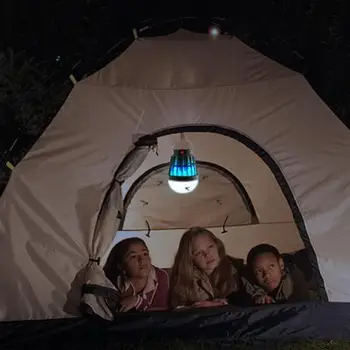 

1 Pcs USB Charging Waterproof Mosquito Killer Trap LED Night Light Lamp Bug Insect Lights Killing Pest Repeller Camping Light