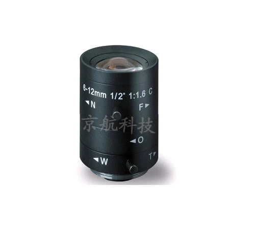 

High Quality Original 6-12mm High Definition Distortion Free Industrial Camera Lens / Hf-0612m 1 / 2 "C / CS Interface