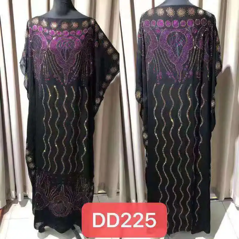 Длина платья: 145 см Новые Модные платья с принтом Базен Дашики женские длинные/выращенные Yomadou цветной узор оверсайз
