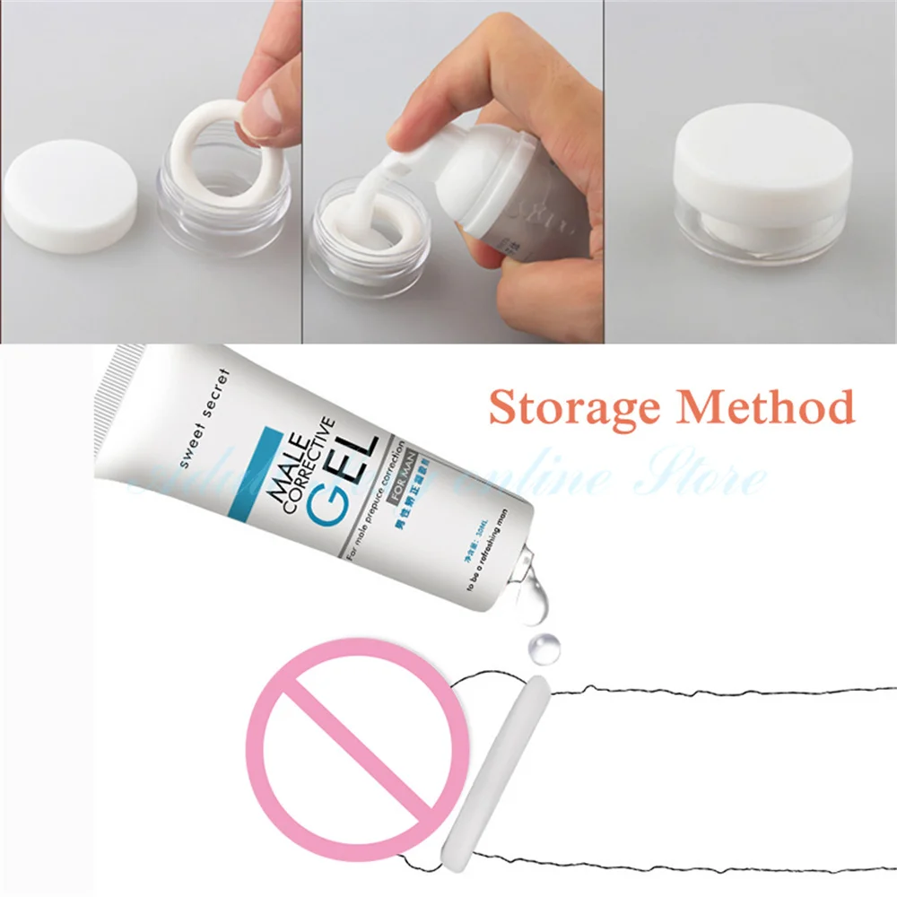 2PCS Silicone Male Foreskin Corrector Resistance Delay Ejaculation Penis Rings Sex Toys Men Daily/Night Cockring male sex toys