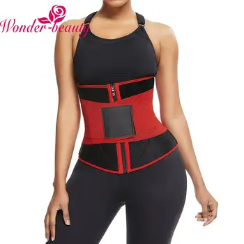 

WonderBeauty Fajas Colombianas Reductora Neoprene Belt Weight Loss Cincher Body Shaper Tummy Control Sweat Fat Burning