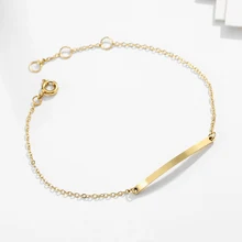 

Hot Korean Style Stainless Steel Thin Bracelet Woman Simple Adjustable Length Friendship Bracelets
