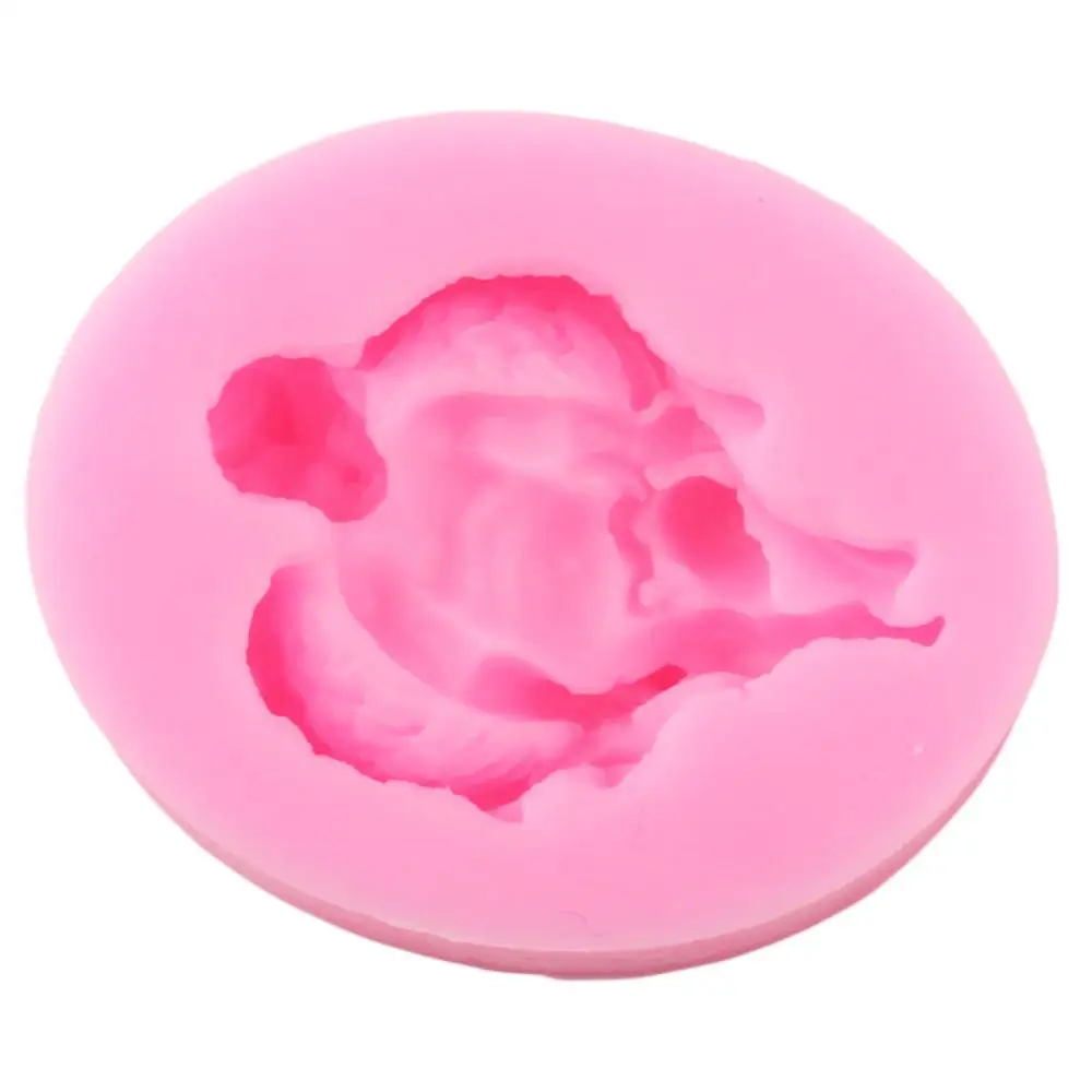3D Ангел Детские Силиконовые Формочки DIY конфеты набор для выпечки с шоколадом форма помадка для кекса инструменты для украшения торта Смола Глиняное мыло формы