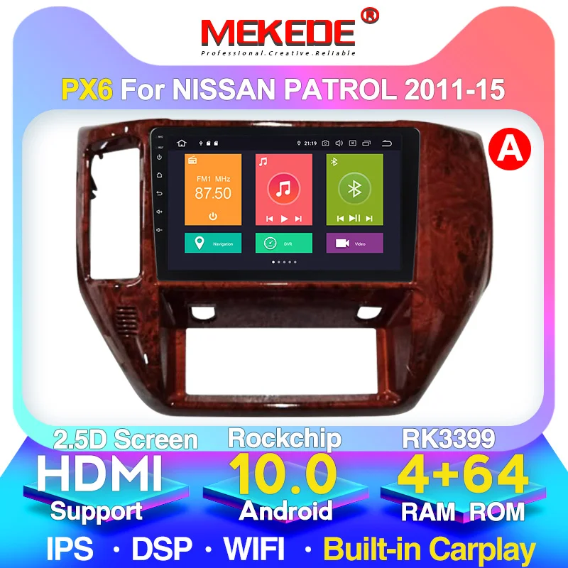Автомагнитола 1024x600 2 din Android 10 0 DVD мультимедийный видеоплеер GPS навигация для NISSAN