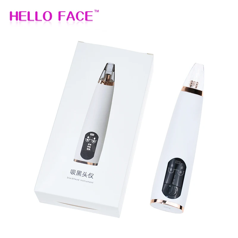 

Blackhead Remover Pore Vacuum Facial Pimple Removal Cleaner Electric Blackhead Extractor Dermabrasion Tool 3 Suction Power