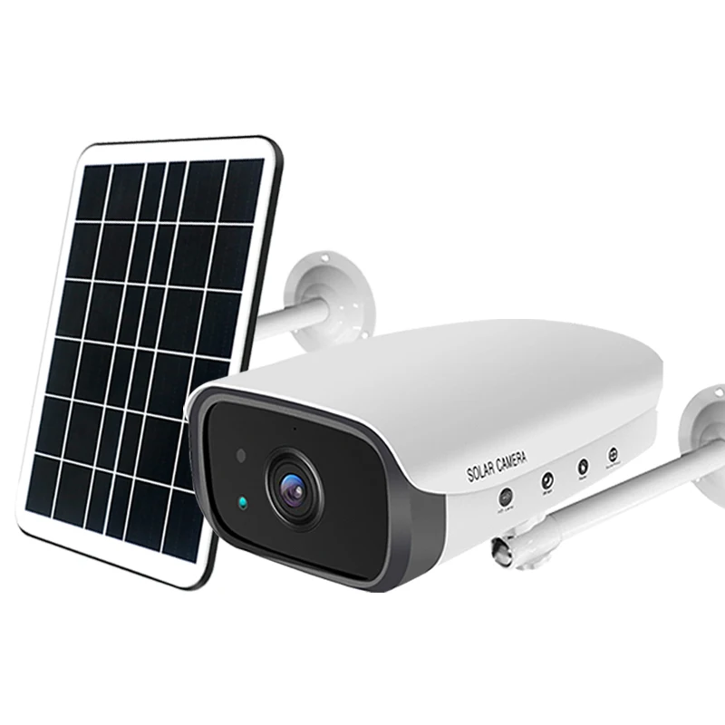 Wifi/4G IP камера наружная 1080P HD Двусторонняя аудио Беспроводная Солнечная энергия