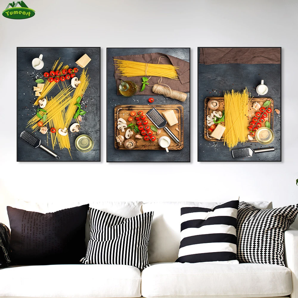 italian kitchen wall decor | kitchen wall art set of... Italian Wall Art For Kitchen