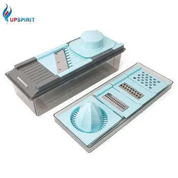 

Upspirit 7in1 Fruit Vegetable Cutter Manual Orange Squeezer Juicer Potato Carrot Slicer Grater Grinder Salad Maker Kitchen Tools