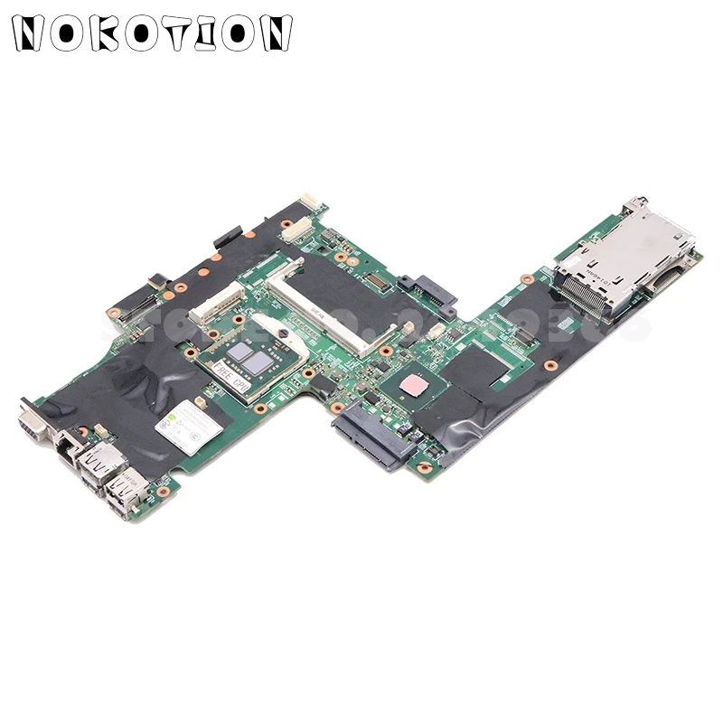 NOKOTION 63Y1583 63Y1481 основная плата для lenovo Thinkpad T410 T410I материнская плата для ноутбука QM57 HD GMA DDR3 Бесплатный процессор