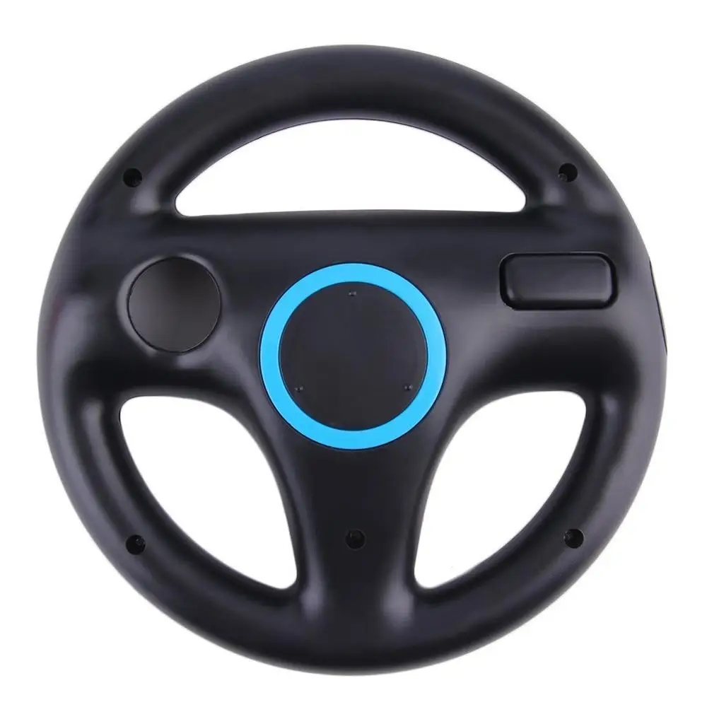 Игровой гоночный руль для пульта дистанционного управления nintendo wii Kart - Цвет: Черный