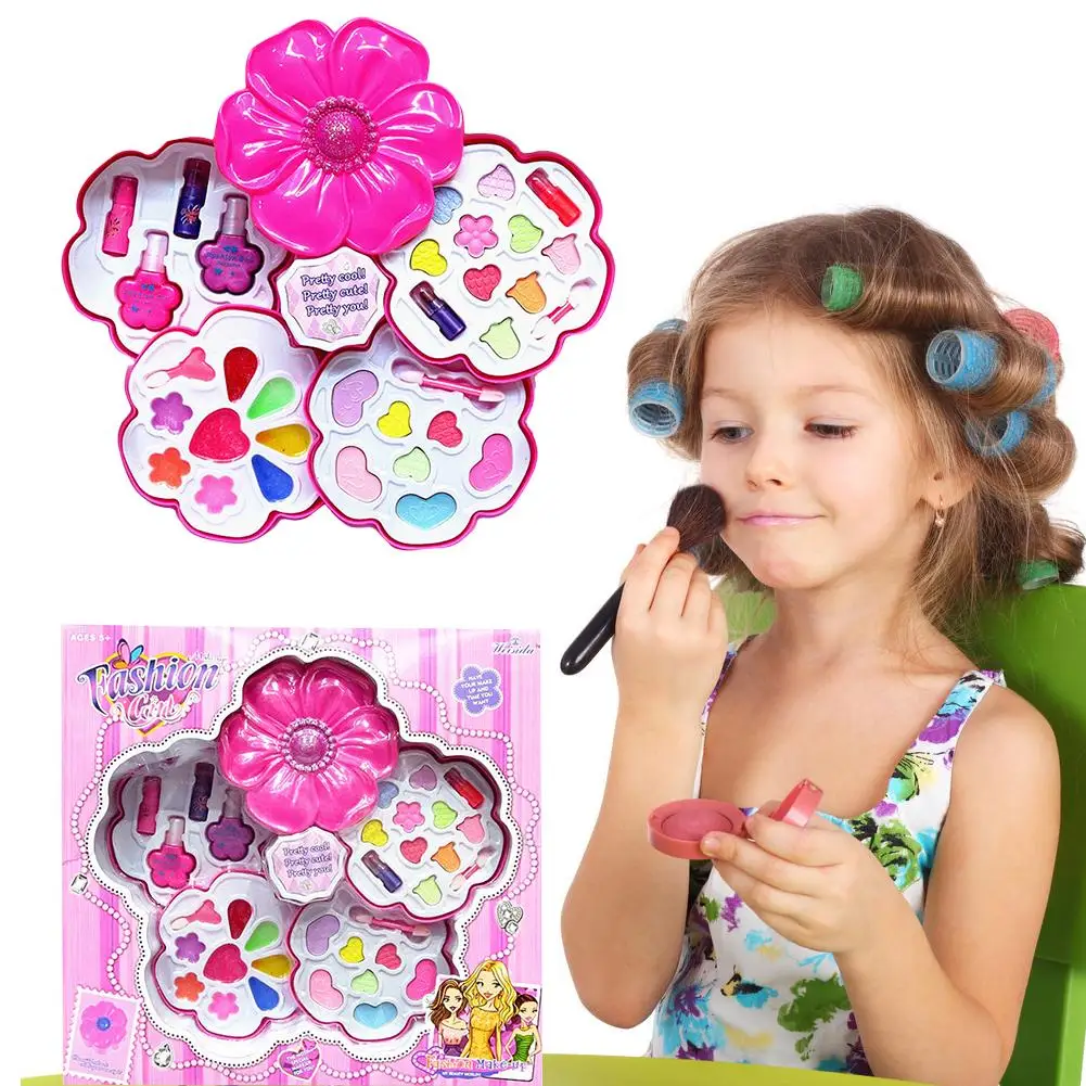 Фото Детская косметика игрушки для девочек игровой домик набор игрушек салона