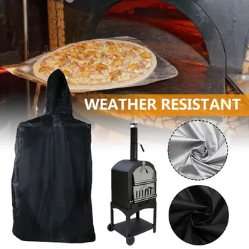 

Pizza Oven Cover Garden Furniture Dust Cover High Quality Dustproof Waterproof Covers For Outdoor Patio Kitchenware Supplies