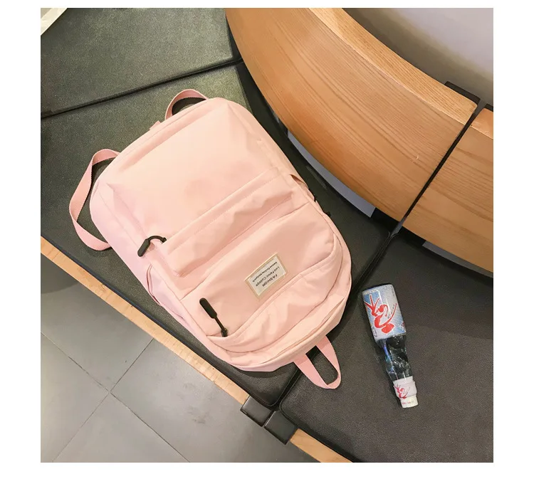 SHYAA, водонепроницаемый нейлоновый женский рюкзак, Женская Большая вместительная школьная сумка, Корейская винтажная сумка на плечо для девушек, дорожная сумка Mochila