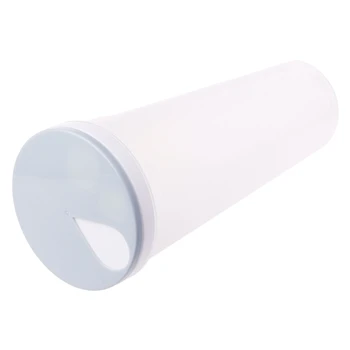 

Tall Food Storage Box Spaghetti Noodles Container Grain Cereal Jar Airtight Leak J78C