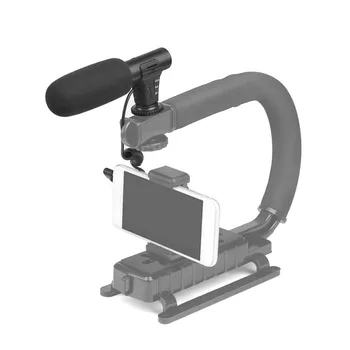 

Universal Microphone Professional Noise Cancelling Studio Stereo MIC For Interview/Recording/Speech For DSLR/DV