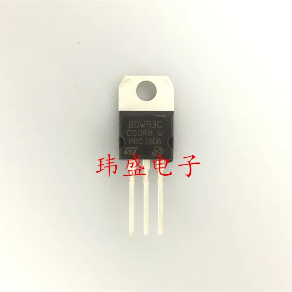 BDW93C TO-220 Ŀ Ʈ 20PCS, (12 a, 45-100-v, 80 w   100% ű  