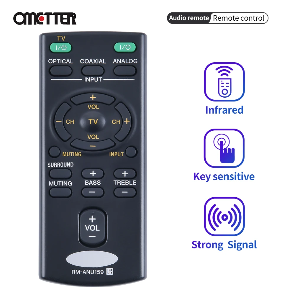 Nuovo Per Telecomando Soundbar Sony Telecomandos Rm-Anu159 Ht-Ct60 Sa-Ct60 Ss-Wct60