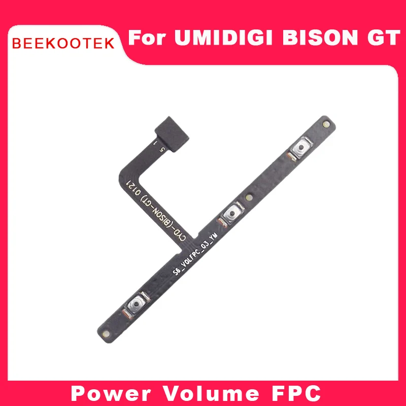 

New Original BISON GT Cellphone Power Volume Cable FPC Accessories replacement parts For UMIDIGI BISON GT 6.67 inch Smartphone