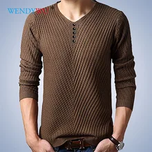 Зимний свитер с v-образным вырезом, мужской кашемировый пуловер, Рождественский свитер, мужские вязаные свитера, мужские трикотажные свитера, мужская одежда