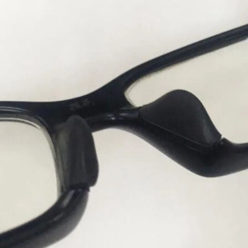 2Pair Two Hole Replacement Silicone Plug in Nose Pads for Eye Glasses Sunglasses ZXY9809 glasses nose pads
