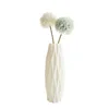 Plastic Vase Home for Decoration White Imitation Ceramic Flower Pot Plants Basket Nordic Wedding Decorative Dining Table Bedroom 3