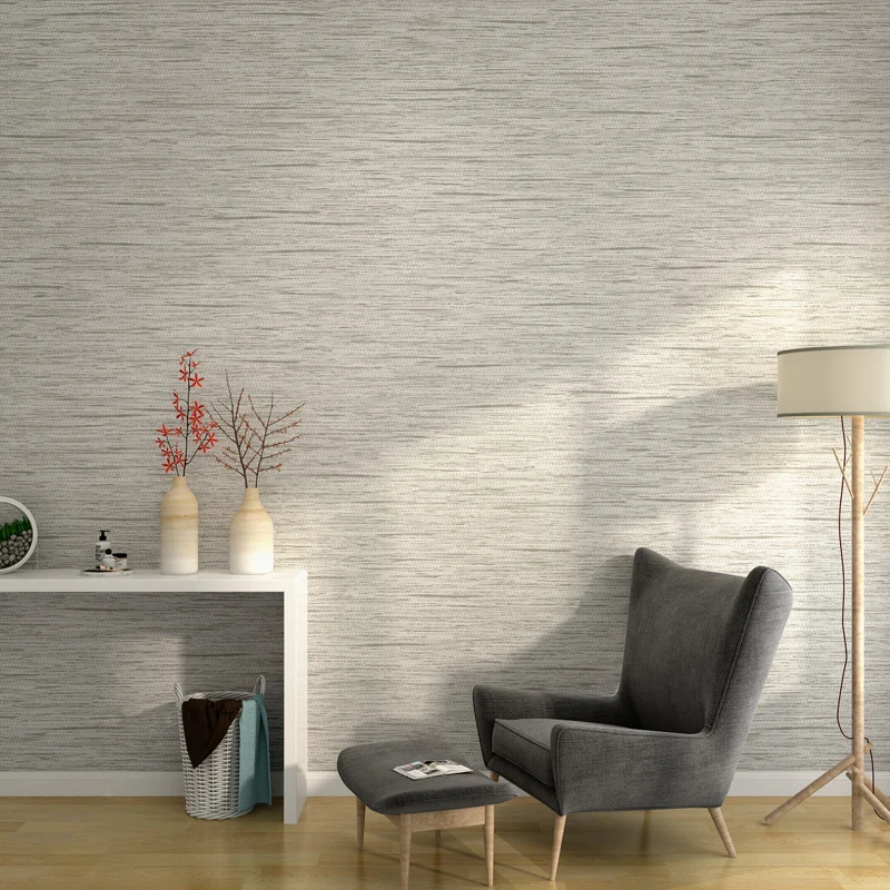 

beibehang Simple solid color linen Wall paper roll papel de parede para mural 3d wallpaper for living room papel wall