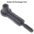 1Pc Auto Car Brake Fluid Replace Tools Rubber Pump Oil Bleeder Exchange Air Equipment Tool 10 x 2.5 cm Brake Oil Exchange Tool