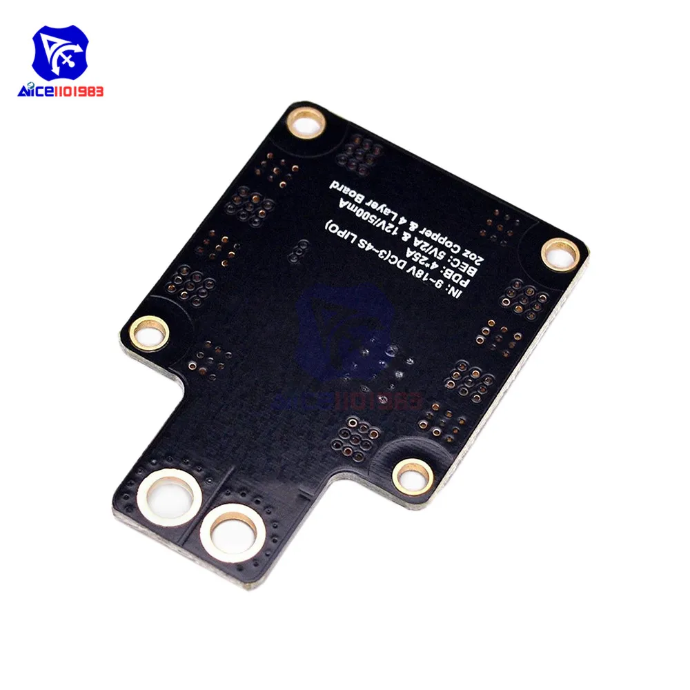 Carte de Distribution PDB XT60 avec BEC 5V/12V pour Drone FPV, connecteur XT60 et régulateurs