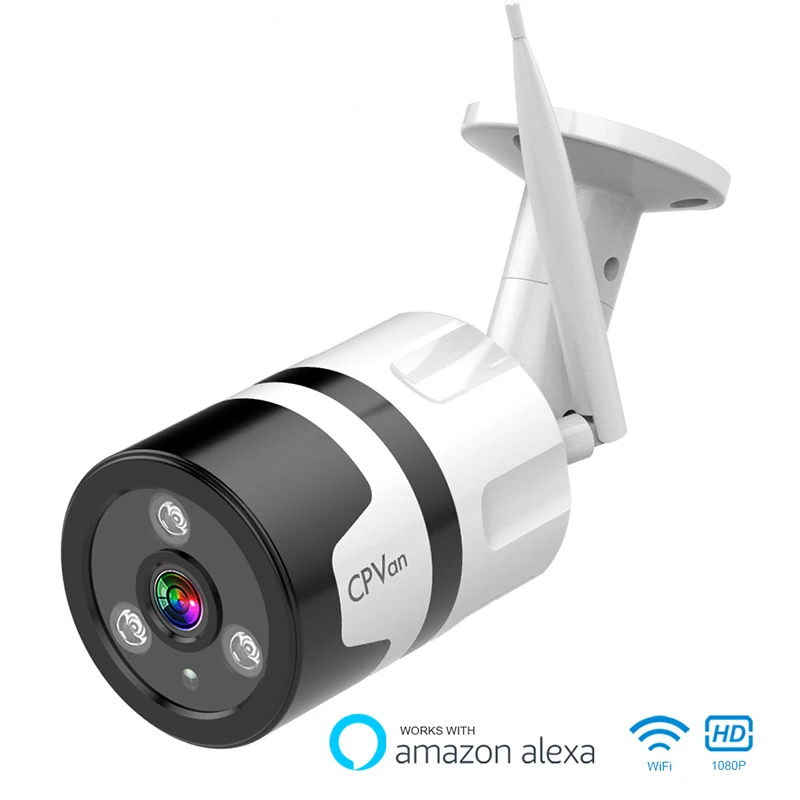 IP камера CPVan 1080P водонепроницаемая с ночным видением 2 4 ГГц|Камеры