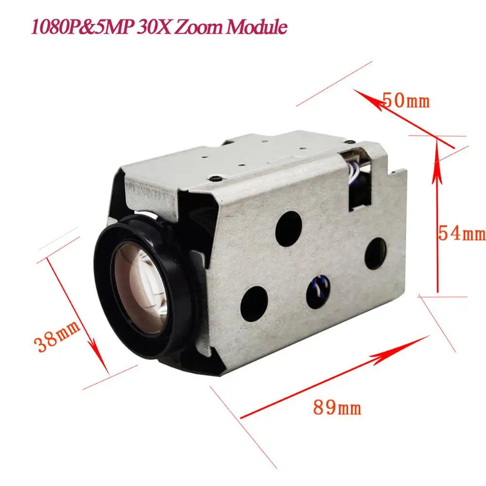 US $57.00 5mp H265 Starlight Human Detection 30x Optical Zoom Lens Wifi Ip Ptz Camera Module Board Cctv Security Camara Onvif Rtsp Audio