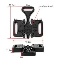 Enhanced Metal Buckles for Adjustable Outdoor Sports Belts (Antique Copper)