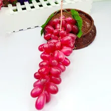 

XL Artificial Plastic Fruit Fake Display Simulation Artificial Grapes Bunch Plastic Fake Fruit Food Home Decor Decoration