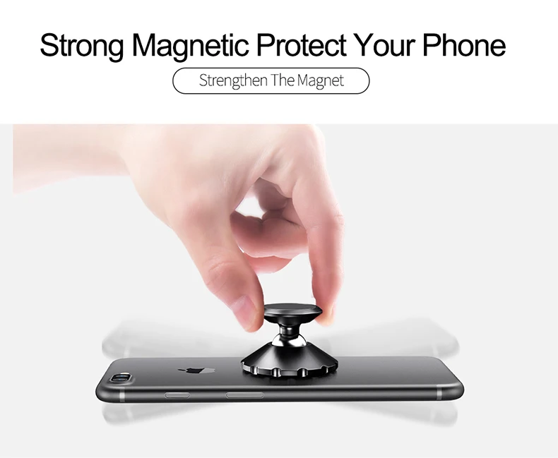 mobile holder for tripod CAFELE Universal Magnetic Car Phone Holder for Phone in Car Holder Stand For Cell Phone Mobile Phone Magnet Mount Aluminum Alloy flexible phone holder