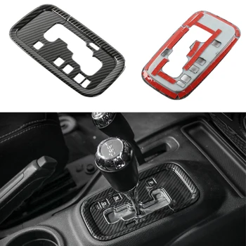 

Car Interior Gear Shift Decorative Panel Stickers Fit for Jeep Wrangler 2011 2012 2013 2014 2015 2016 Chrome Trim Accessories
