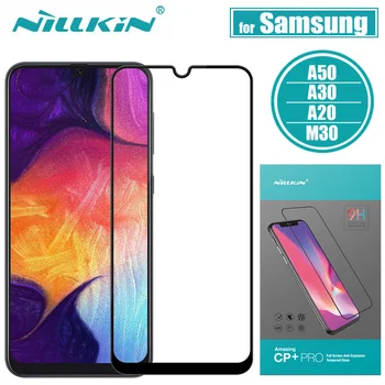 

Nillkin for Samsung Galaxy A50 A30 A20 M30 Glass Screen Protector 2.5D Full Cover Safety Glass for Samsung A50 A30 M20 Tempered