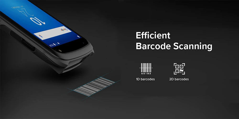 IssyzonePOS Ручной Android сканер pos-терминал 2D штрих-код PDA прочный сканер 4G WiFi gps Bluetooth NFC PDA сборщик данных
