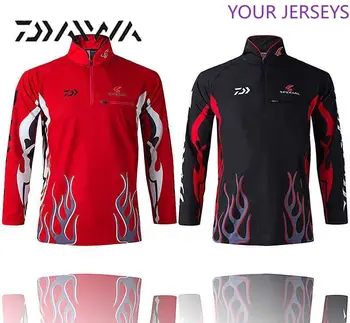 

2020 Clothing Men Fishing Shirt Camping Quick-Dry Breathable Long Sleeve Tops Outdoor Sun Protection Fire Fishing Jacket DAIWA