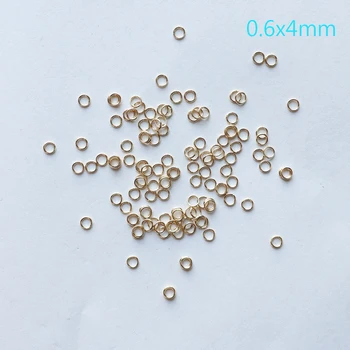 

1000pcs/bag jump ring for connector high quality rhodium/gold plated jewelry DIY material