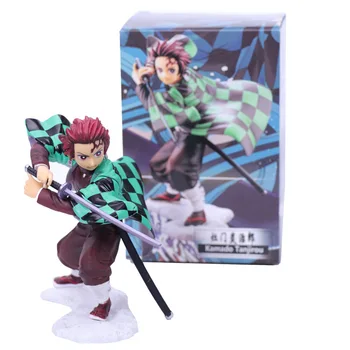 

18cm Japan Anime Demon Slayer Kimetsu no Yaiba figure Kamado Tanjirou Change face Tanjirou PVC Action Figure Model Toys