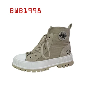 

Woman Platform Shoes 2020 Summer New Fashion Women Shoes Casual High Canvas Shoes Women Casual Shoes Sneakers Woman Apartments